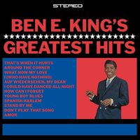 BEN E. KING - BEN E. KING'S GREATEST HITS (60Th Anniversary; Clear Blue Vinyl; Limited Edition) vinyl cover