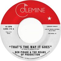 Ben Pirani - That's The Way It Goes vinyl cover