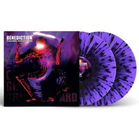 Benediction - Grind Bastard (Purple & Black Splatter) vinyl cover
