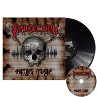 Benediction - Killing Music vinyl cover