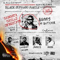 Benny The Butcher  &  Dj Drama - The Respected Sopranos vinyl cover