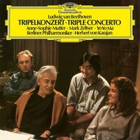 Berliner Philharmoniker / Von Karajan / Mutter / Zeltser - Beethoven: Triple Concerto vinyl cover