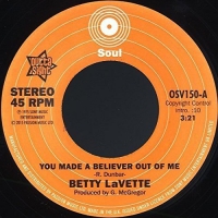 Bettye Lavette - You Made A Believer Out Of Me / Thank You For vinyl cover