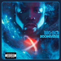 Big Boi - Boomiverse Limited Blue & White Swirl vinyl cover