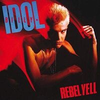 Billy Idol - Rebel Yell Translucent Red vinyl cover