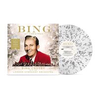 Bing Crosby/London Symphony Orchestra - Bing At Christmas (Gold Speckle) vinyl cover