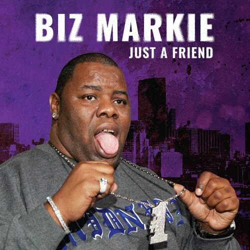 Biz Markie - Just A Friend (Purple) vinyl cover
