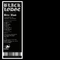 Black Lodge - Bitter Blood A Collection Of Archival Recordings vinyl cover