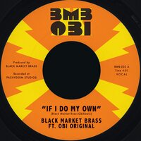 Black Market Brass - If I Do My Own / I No Be Colonizer vinyl cover