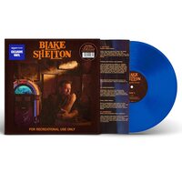 Blake Shelton - For Recreational Use Only (Transparent Blue; Amazon Exclusive) vinyl cover
