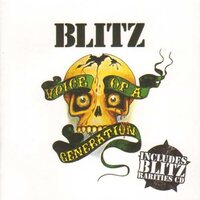 Blitz - Voice Of A Generation (Splatter) vinyl cover