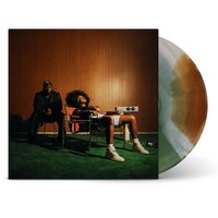 Blk Odyssy - Mood Control (Green/Brown/White) vinyl cover