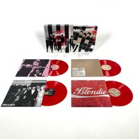 Blondie - AGainst The Odds: 1974-1982 (Deluxe Edition; Transparent Red) vinyl cover