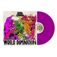 Blood Command - World Domination (Neon) vinyl cover
