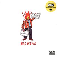 Blu & Real Bad Man - Bad News vinyl cover