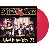 Blue Oyster Cult - Alive In America (Coral Red) vinyl cover