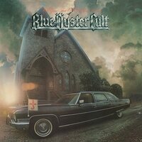 Blue Oyster Cult - On Your Feet Or On Your Knees (Silver & Black Marble) vinyl cover