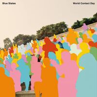 Blue States - World Contact Day (Cream) vinyl cover