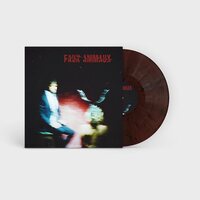 Blue Violet - Faux Animaux (Red Marble) vinyl cover