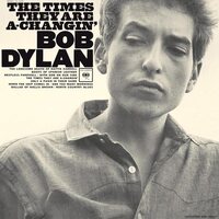 Bob Dylan - THe Times They Are A-Changin’ vinyl cover