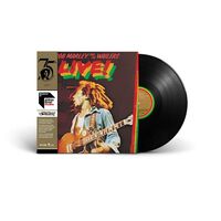 Bob Marley  &  The Wailers - Live! vinyl cover