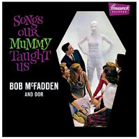 Bob McFadden and Dor - Songs Our Mummy Taught Us (Clear With Orange Pumpkin Swirl) vinyl cover