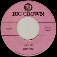 Bobby Oroza - Lonely Girl / Alone Again vinyl cover