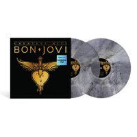 Bon Jovi - Greatest Hits (Black/Gold Smoke) vinyl cover