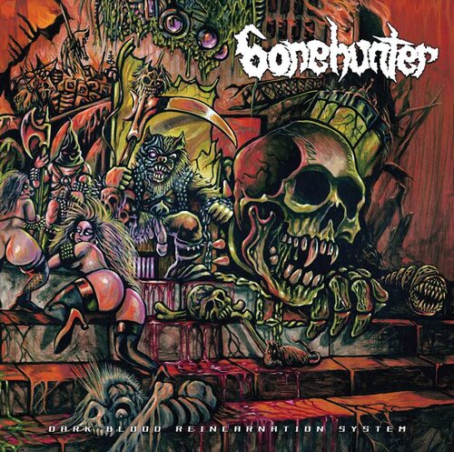 Bonehunter - Dark Blood Reincarnation System vinyl cover