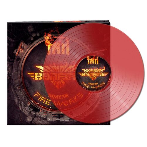 Bonfire - Fireworks Mmxxiii (Clear Red) vinyl cover