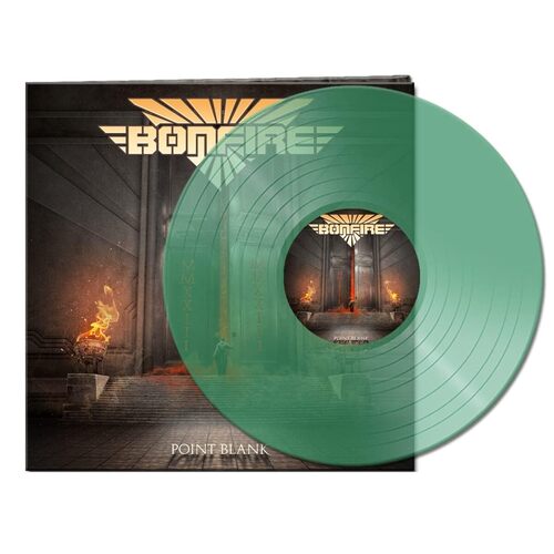 Bonfire - Point Blank Mmxxiii (Clear Green) vinyl cover