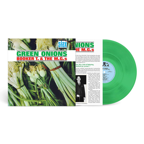 Booker T. & The Mg's - Green Onions (Deluxe; Green; 60Th Anniversary) vinyl cover