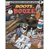 Bootsnbooze Number 4 - Comic With Swingin Utters with Comic Book vinyl cover