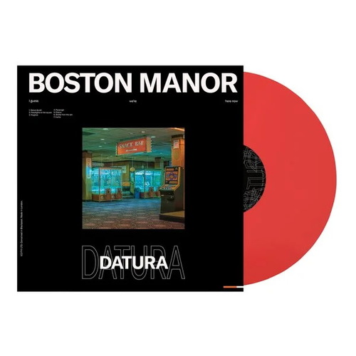 Boston Manor - Datura (Transparent Red) vinyl cover