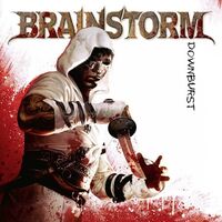 Brainstorm - Downburst (Clear) vinyl cover