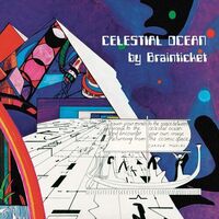 Brainticket - Celestial Ocean (Yellow/Red Splatter) vinyl cover