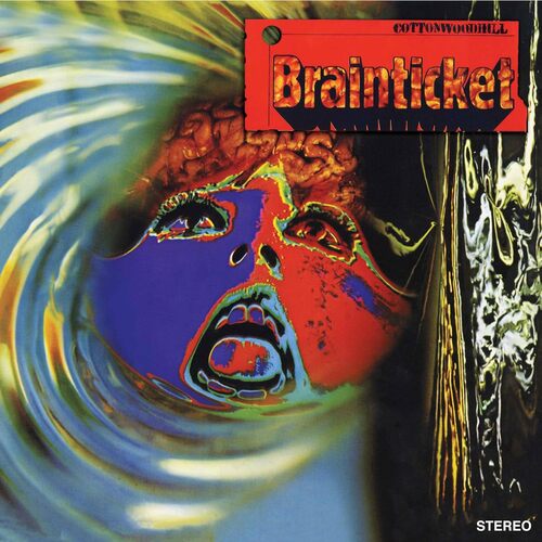 Brainticket - Cottonwoodhill (Red/Purpble/Black Splatter) vinyl cover