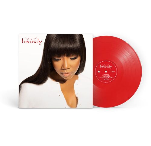 Brandy - Christmas With Brandy (Red) vinyl cover