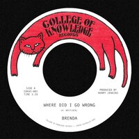 Brenda - Where Did I Go Wrong B/W Family vinyl cover