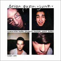Brion Gysin - Junk vinyl cover