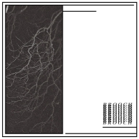 Brooch - Blood Spitting / Broken Glass vinyl cover