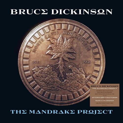 Bruce Dickinson - The Mandrake Project vinyl cover