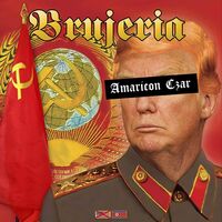 Brujeria - Amaricon Czar Mexican Flag Color Green, Red, White vinyl cover