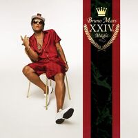Bruno Mars - 24K Magic (Gold) vinyl cover