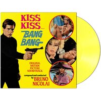 Bruno Nicolai - Kiss Kiss Bang Bang Original Soundtrack (Clear Yellow) vinyl cover