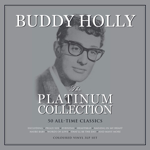 Buddt Hollly - Platinum Collection 3Lp Set/Buddy Holly vinyl cover