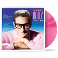 Buddy Holly - Greatest Hits (Pink) vinyl cover