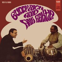 Buddy Rich And Alla Rakha - Rich à la Rakha vinyl cover
