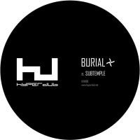 Burial - Subtemple / Beachfires 10" vinyl cover