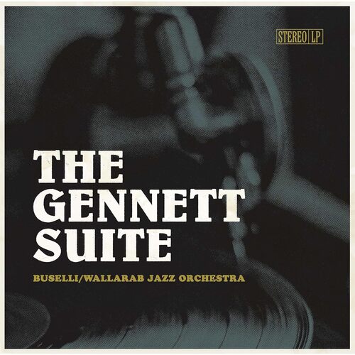 Buselli/wallarab Jazz Orchestra - The Gennett Suite (Black And White Marble) vinyl cover